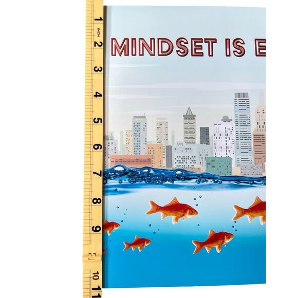 Motivational Quote Wall Art Print 11x14 – Mindset Is Everything - Unframed - Picture 4 of 8